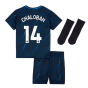 2023-2024 Chelsea Away Baby Kit (Chalobah 14)
