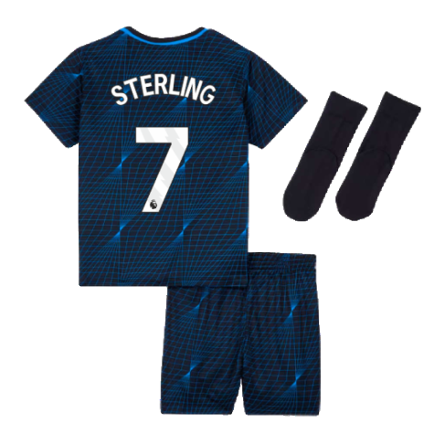 2023-2024 Chelsea Away Baby Kit (STERLING 7)