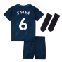 2023-2024 Chelsea Away Baby Kit (T SILVA 6)