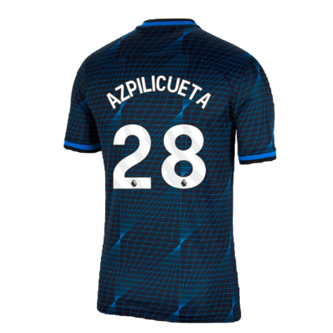 2023-2024 Chelsea Away Football Shirt (AZPILICUETA 28)