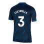 2023-2024 Chelsea Away Football Shirt (Cucurella 3)