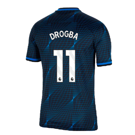 2023-2024 Chelsea Away Football Shirt (DROGBA 11)