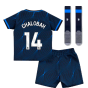 2023-2024 Chelsea Away Mini Kit (Chalobah 14)