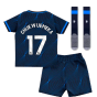 2023-2024 Chelsea Away Mini Kit (Chukwuemeka 17)
