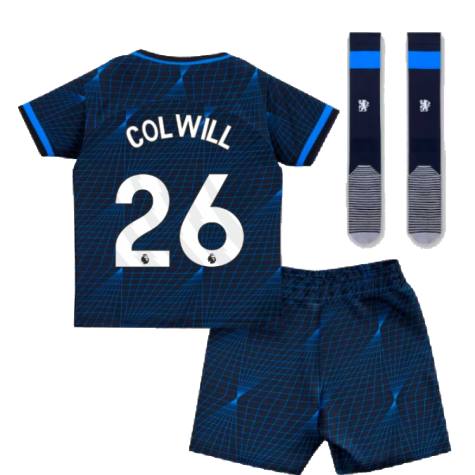2023-2024 Chelsea Away Mini Kit (Colwill 26)