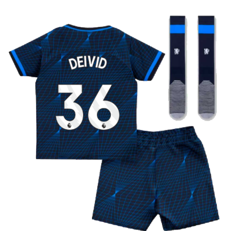 2023-2024 Chelsea Away Mini Kit (Deivid 36)