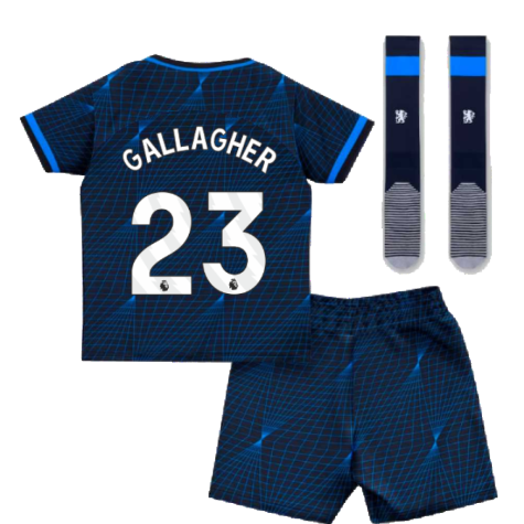 2023-2024 Chelsea Away Mini Kit (GALLAGHER 23)