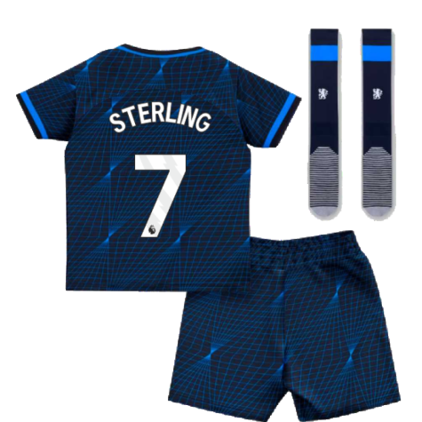 2023-2024 Chelsea Away Mini Kit (STERLING 7)