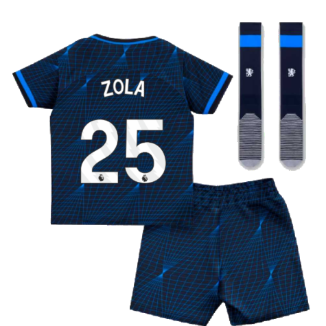 2023-2024 Chelsea Away Mini Kit (ZOLA 25)