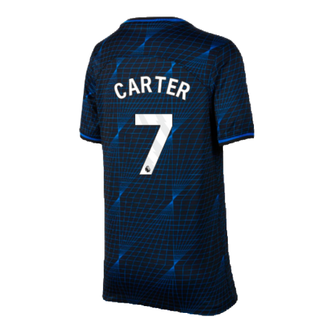 2023-2024 Chelsea Away Shirt (Kids) (Carter 7)