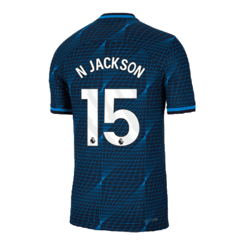 2023-2024 Chelsea Away Shirt (N Jackson 15)
