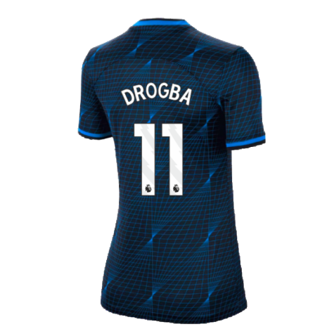 2023-2024 Chelsea Away Shirt (Womens) (DROGBA 11)