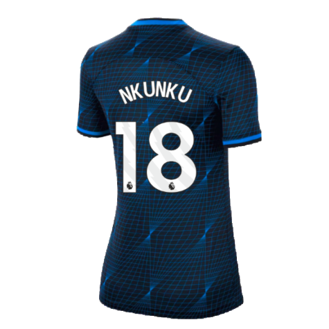 2023-2024 Chelsea Away Shirt (Womens) (Nkunku 18)