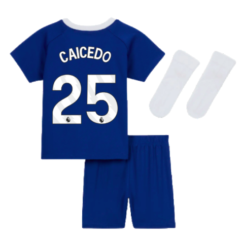 2023-2024 Chelsea Home Baby Kit (Caicedo 25)