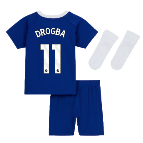 2023-2024 Chelsea Home Baby Kit (DROGBA 11)
