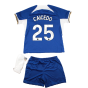 2023-2024 Chelsea Home Little Boys Mini Kit (Caicedo 25)