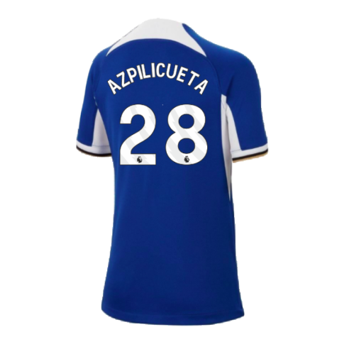 2023-2024 Chelsea Home Shirt (Kids) (AZPILICUETA 28)