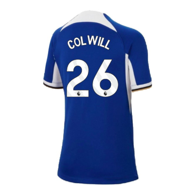 2023-2024 Chelsea Home Shirt (Kids) (Colwill 26)