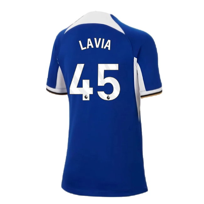 2023-2024 Chelsea Home Shirt (Kids) (Lavia 45)