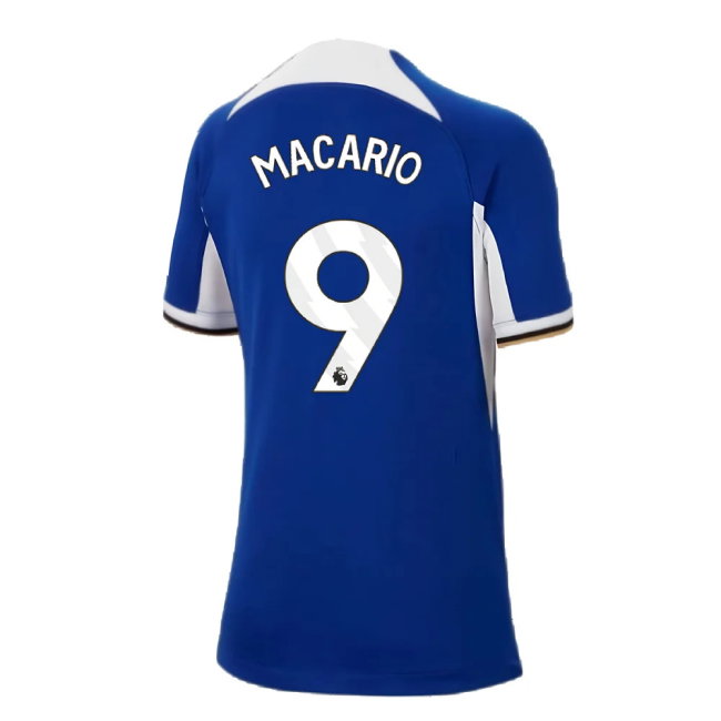 2023-2024 Chelsea Home Shirt (Kids) (Macario 9)