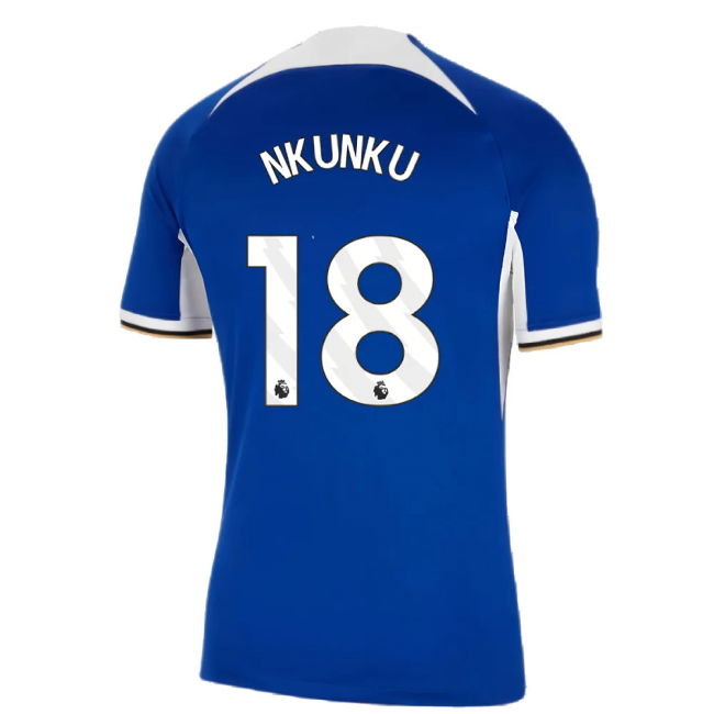 2023-2024 Chelsea Home Shirt (Nkunku 18)