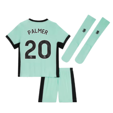 2023-2024 Chelsea Little Boys Third Mini Kit (Palmer 20)