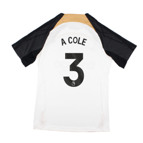 2023-2024 Chelsea Strike Training Shirt (White) (A COLE 3)