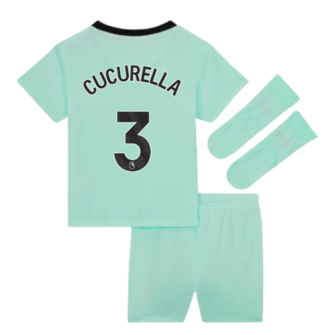 2023-2024 Chelsea Third Baby Kit (Cucurella 3)