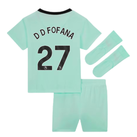 2023-2024 Chelsea Third Baby Kit (D D FOFANA 27)