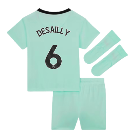 2023-2024 Chelsea Third Baby Kit (DESAILLY 6)