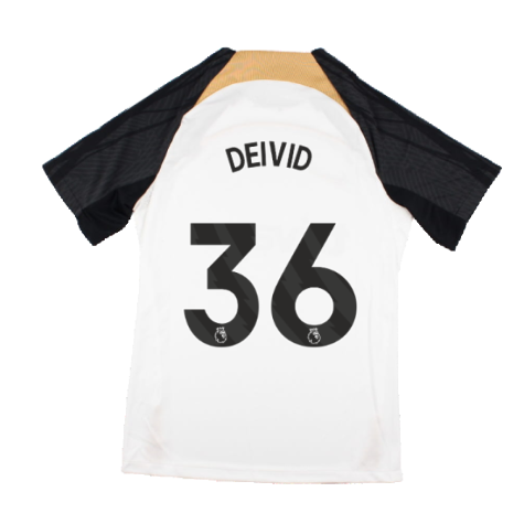 2023-2024 Chelsea Training Shirt (White) - Kids (Deivid 36)