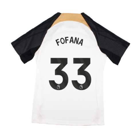 2023-2024 Chelsea Training Shirt (White) - Kids (FOFANA 33)