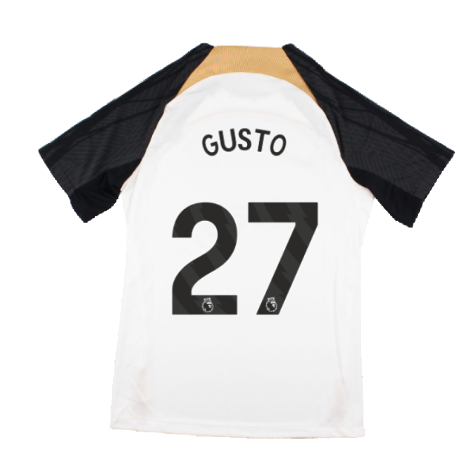 2023-2024 Chelsea Training Shirt (White) - Kids (Gusto 27)