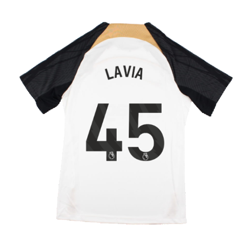 2023-2024 Chelsea Training Shirt (White) - Kids (Lavia 45)