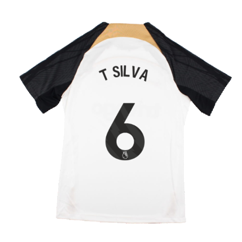 2023-2024 Chelsea Training Shirt (White) - Kids (T SILVA 6)
