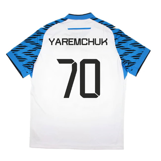 2023-2024 Club Brugge Authentic Away Shirt (YAREMCHUK 70)