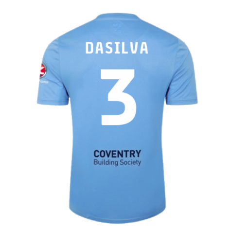 2023-2024 Coventry City Home Shirt (Dasilva 3)