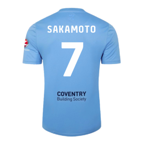 2023-2024 Coventry City Home Shirt (Sakamoto 7)