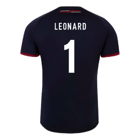 2023-2024 England Alternate Rugby Shirt (Kids) (Leonard 1)