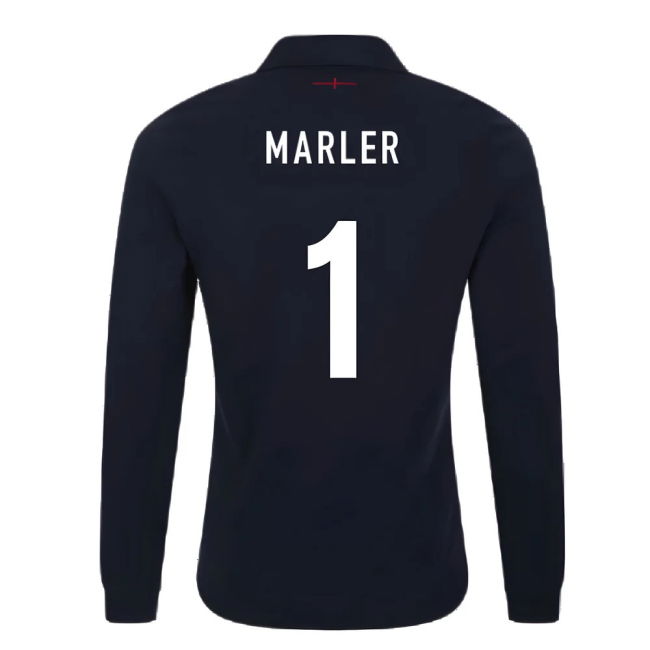 2023-2024 England Rugby Alternate LS Classic Shirt (Marler 1)