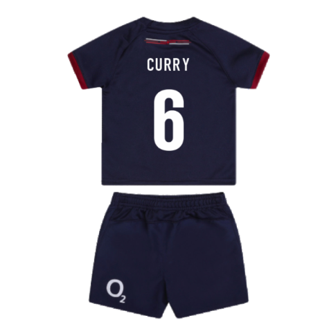 2023-2024 England Rugby Alternate Replica Baby Kit (Curry 6)