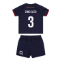 2023-2024 England Rugby Alternate Replica Baby Kit (Sinckler 3)