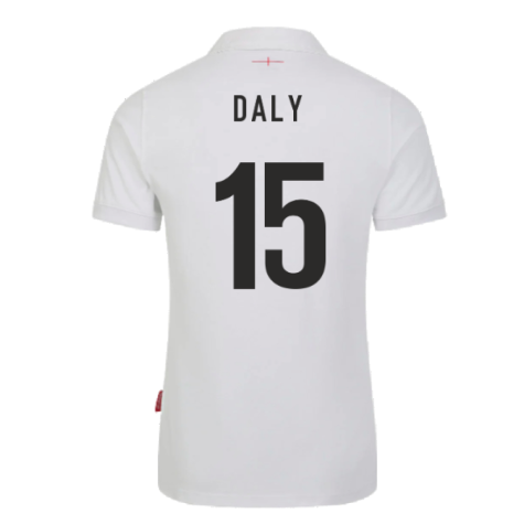 2023-2024 England Rugby Home Classic Shirt (Kids) (Daly 15)
