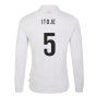 2023-2024 England Rugby Home LS Classic Jersey (Itoje 5)