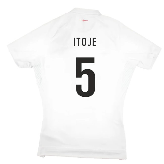 2023-2024 England Rugby Home Pro Jersey (Itoje 5)