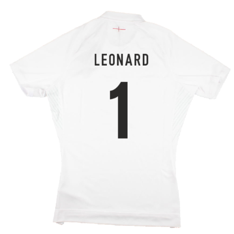 2023-2024 England Rugby Home Pro Jersey (Leonard 1)