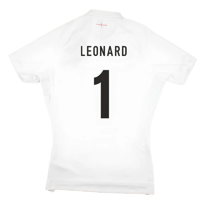 2023-2024 England Rugby Home Pro Jersey (Leonard 1)