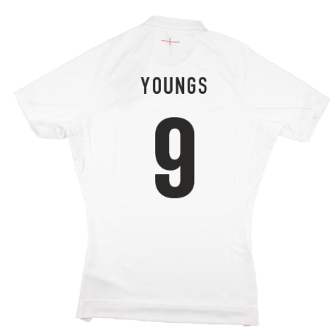 2023-2024 England Rugby Home Pro Jersey (Youngs 9)