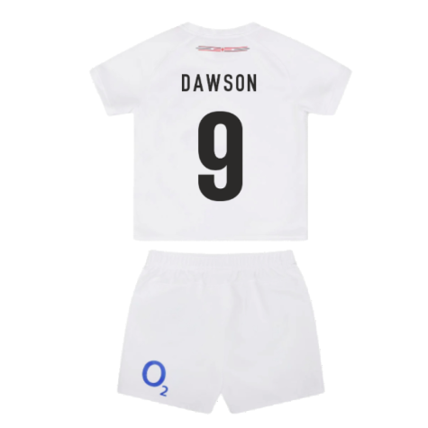 2023-2024 England Rugby Home Replica Infant Kit (Dawson 9)