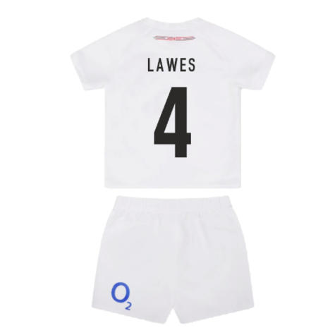 2023-2024 England Rugby Home Replica Infant Kit (Lawes 4)